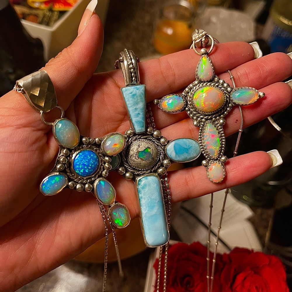 Ethiopian Opal Necklace